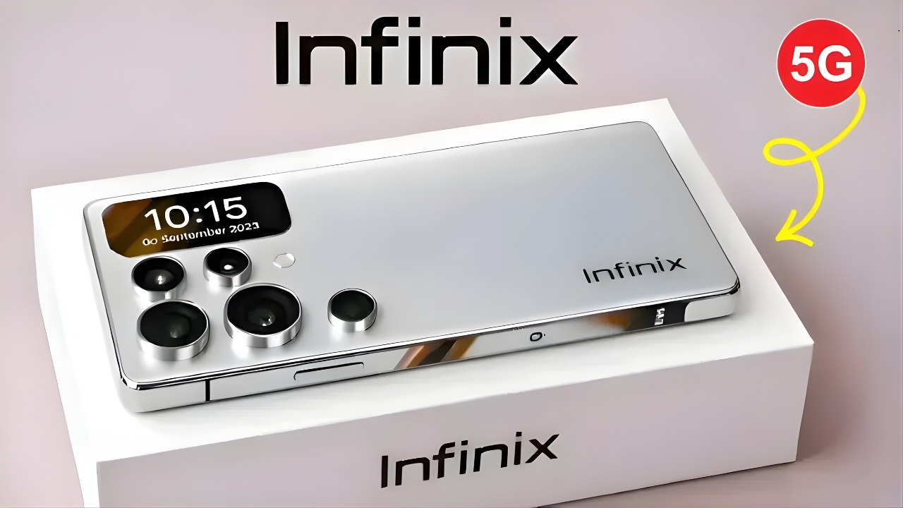 Infinix 5G Smartphone Revealed: 300MP Camera and 6000mAh Battery for Just ₹12,999