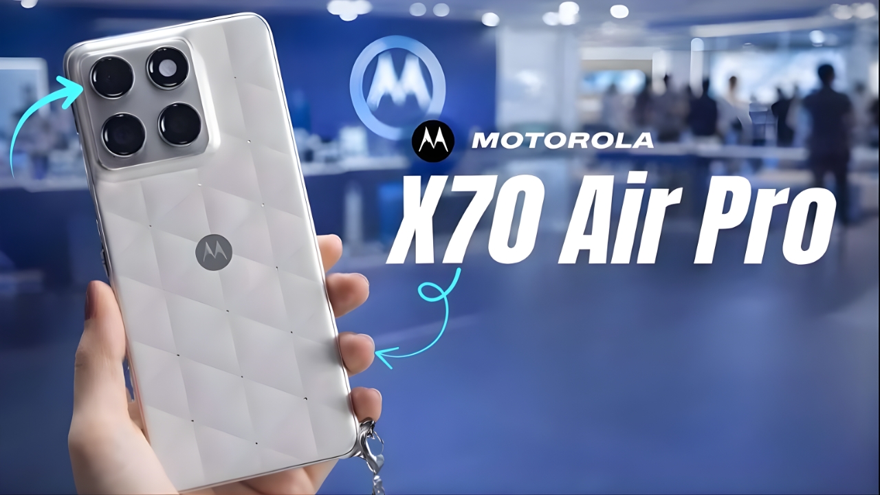 Moto X70 Air Pro 5G Launched with 200MP Camera and 7,100mAh Mega Battery