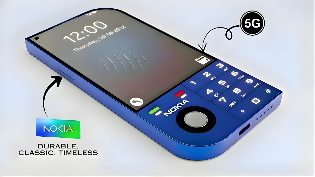 Nokia 7610 5G Launched: Classic Keypad Design Meets Modern 5G Power