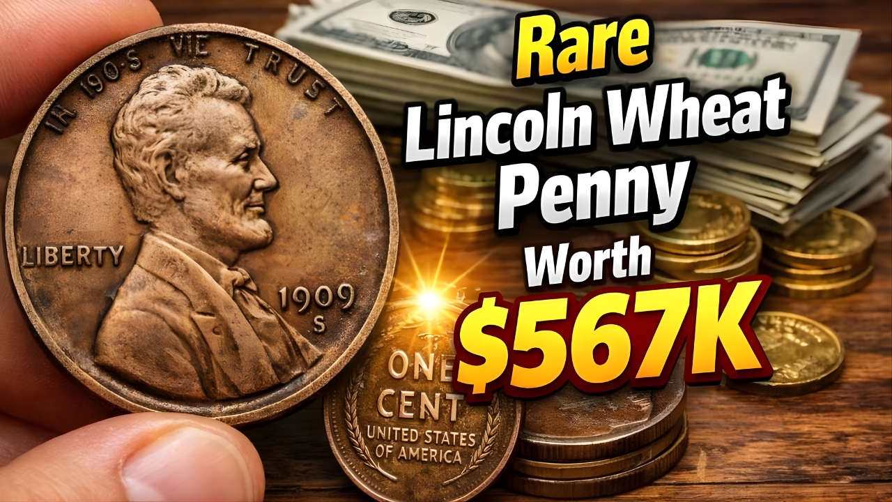 Rare Lincoln Wheat Penny Worth $567K – Could You Have One?