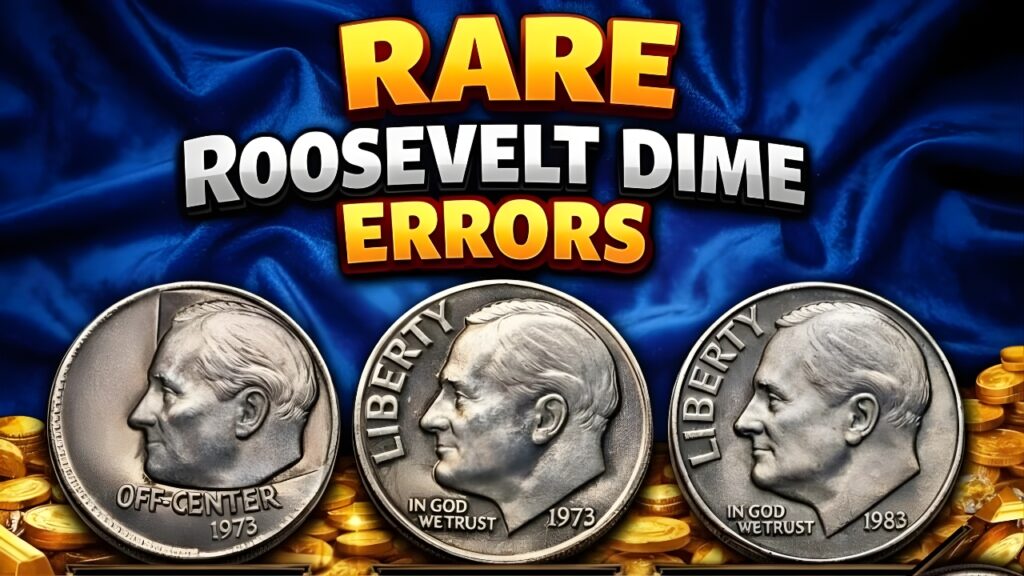 Rare Roosevelt Dime Errors – 5 Coins That Could Be Worth Thousands